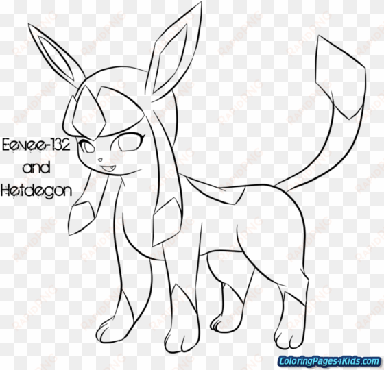 pokemon eevee evolutions coloring pages - eevee