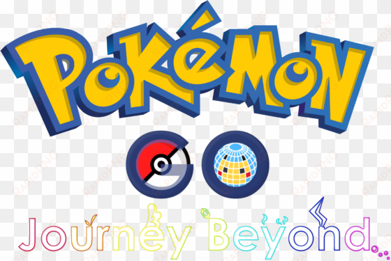 pokemon go journey beyond logo - pokemon 9-pocket portfolio: pikachu