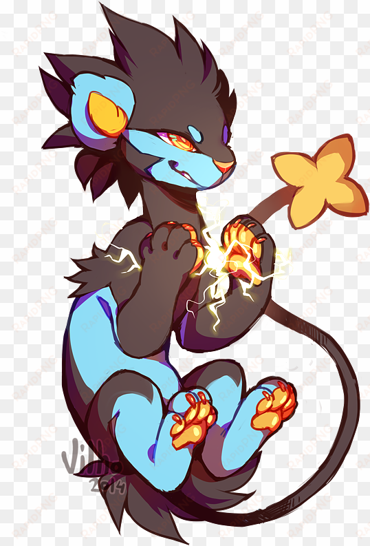 • pokemon my art fanart luxray i should seriously draw - luxray fanart