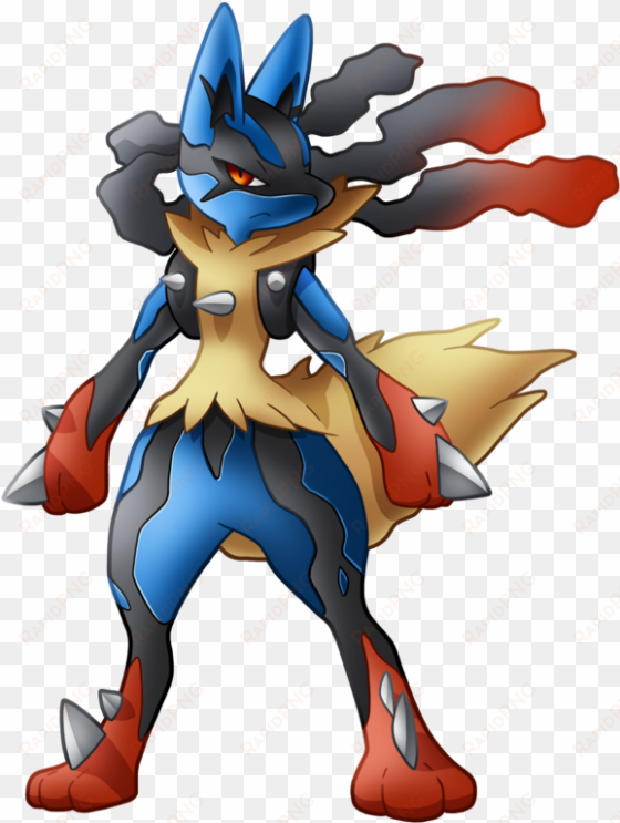 pokemon - pokemon lucario mega evolution