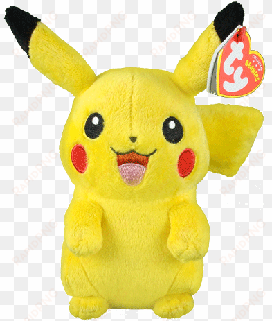 pokemon soft toy - ty pokemon beanie - pikachu