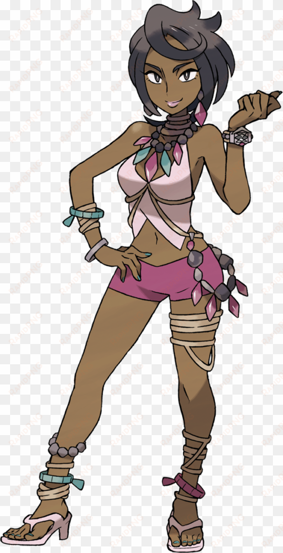 pokemon sun and moon olivia