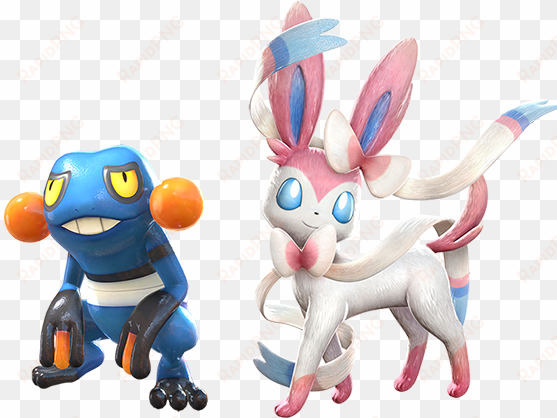 pokken croagunk and sylveon - pokemon cursed images meme