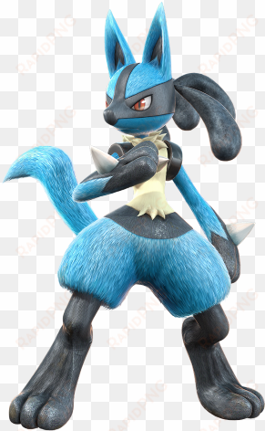 pokken lucario - lucario 3d png