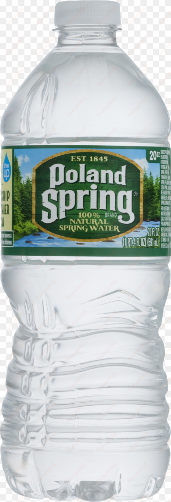 poland spring natural spring water deposit 20 fl - poland spring natural spring water - 20 fl oz bottle