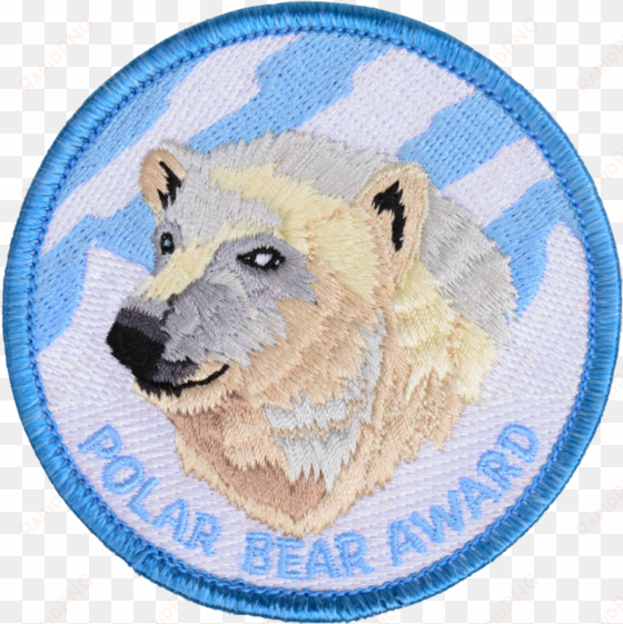 polar bear patch - polar bear