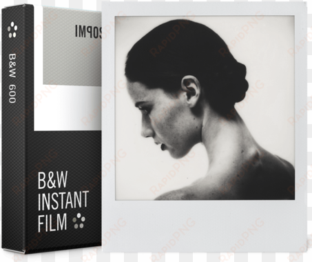 polaroid impossible b&w film for polaroid - polaroid 600 film bw