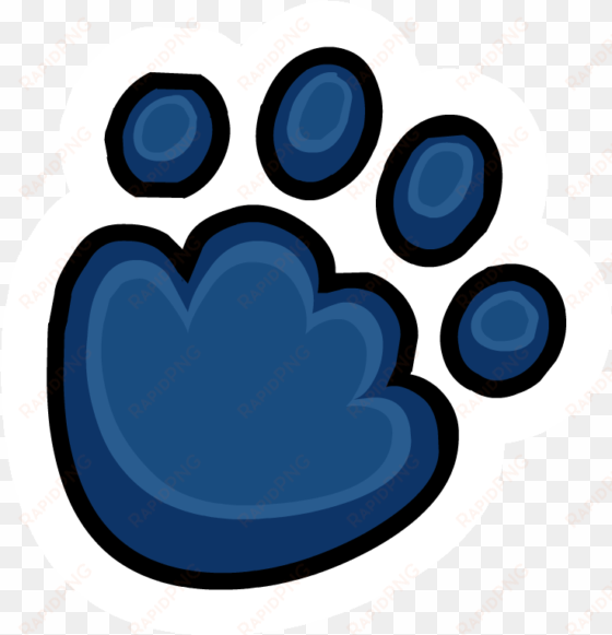 polarpaw - polar paw print club penguin