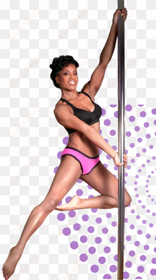 pole studio with 6 poles - pole dance