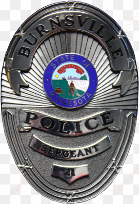 Police Badge Gets An Update - Burnsville Mn Police Badge transparent png image