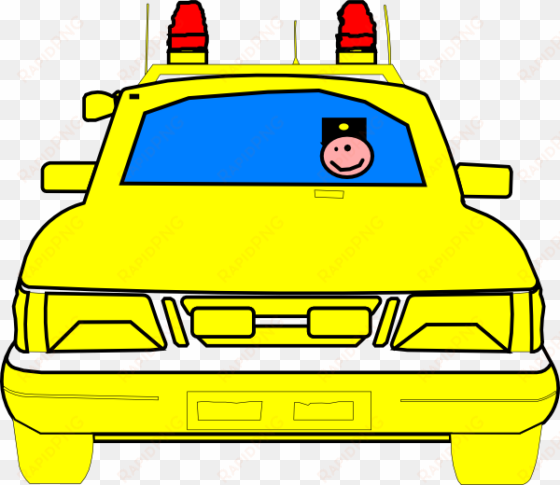 police car clip art