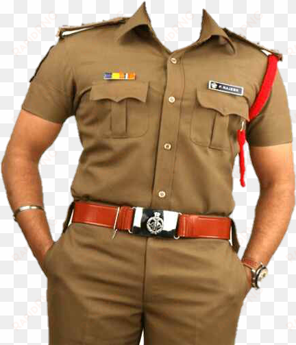 police dress - indian police png