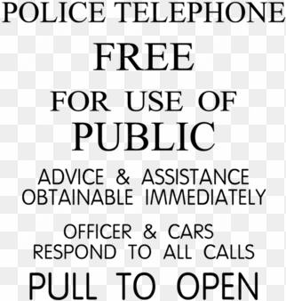 police telephone - police telephone free for use