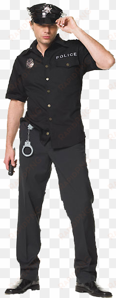 policeman supposed to be morally upstanding, dependable, - cop costume for men