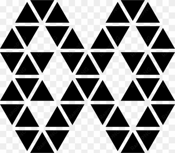 polygonal symmetric ornament like butterfly wings comments - triangle