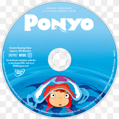 ponyo dvd