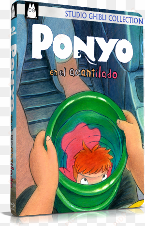 ponyo en el acantilado caratula cover dvd 3d - ponyo on the cliff - japanese style