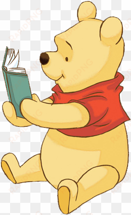 poohbook2 - winnie pooh con un libro