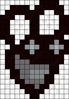 pooter binding of isaac rebirth perler bead pattern - binding of isaac pixel art