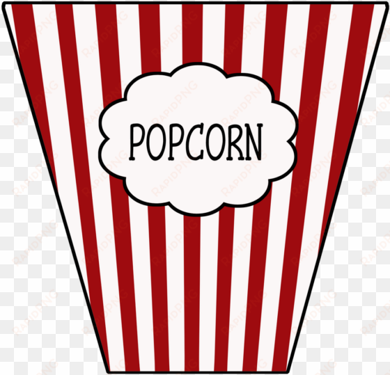 popcorn cup clipart