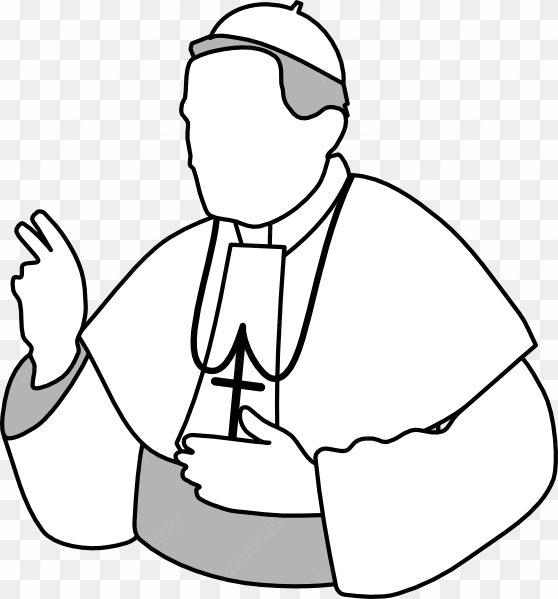 pope svg clip arts 558 x 599 px