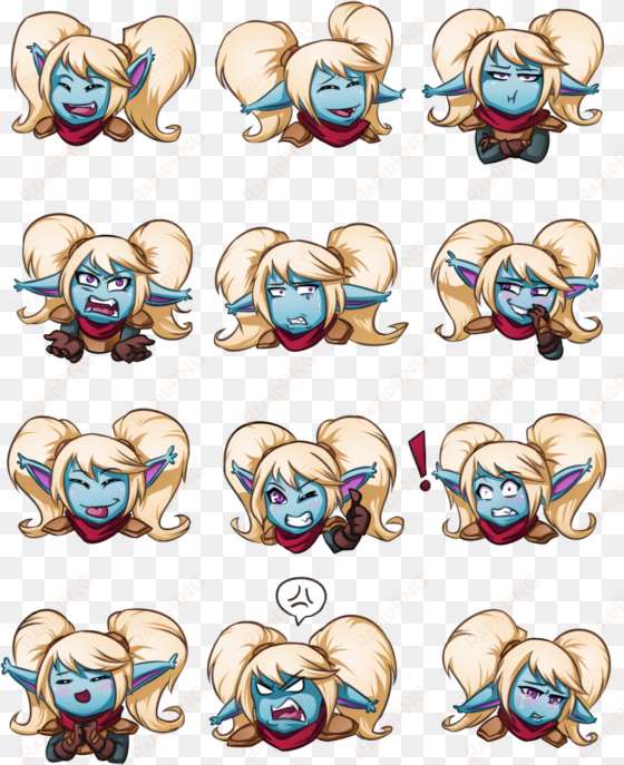 poppy emote sheet by missmercurielle league of legends - league of legends poppy emote