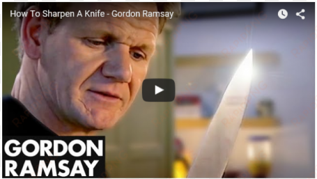 Popular Ads - Sharpen A Knife Gordon Ramsay transparent png image