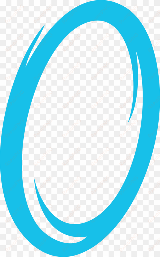 portal logo png transparent - portal 2 blue portal