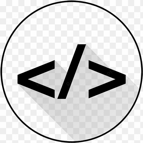 portfolio icons - code - - web development logo