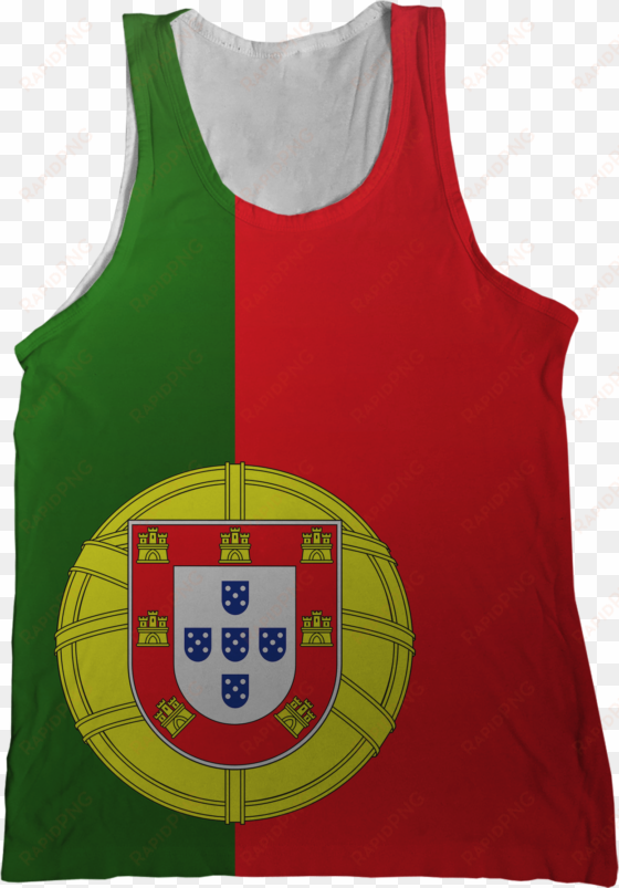 portugal flag tank top - flag of portugal