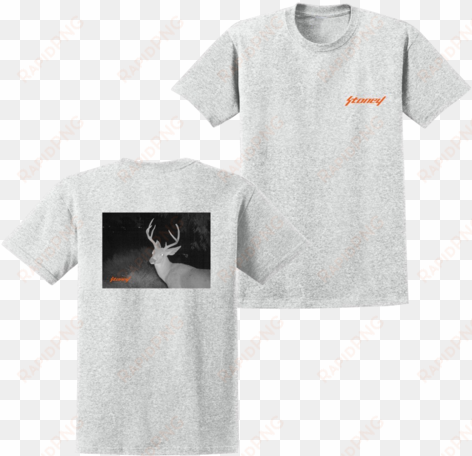 Post Malone Deer Cam Tee - Colin Kaepernick Style T-shirt - Anthem Take transparent png image