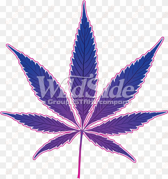 Pot Leaf - Neon - Marijuana Pot Leaf transparent png image