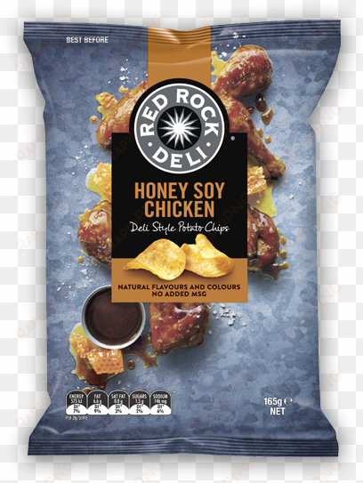 potato chips range - red rock deli honey soy chicken