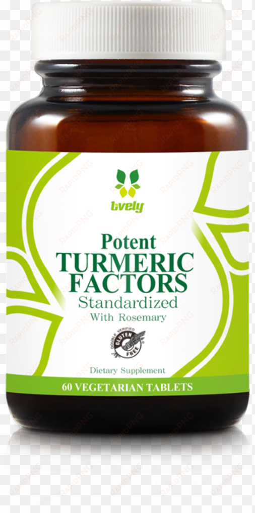potent turmeric factor (60 vegetarian tablets) - parasitic worm