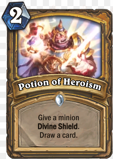 potion of heroism paladin spell common knc 🐘 2 mana - 5 mana paladin spells