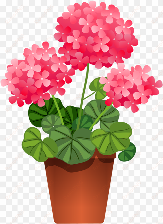 Potted Flowers Flower Clipart, Flowers Nature, Potted - Potted Plant Clipart transparent png image
