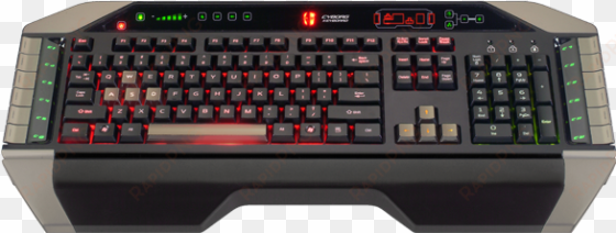 power keyboard - mad catz cyborg v7 gaming keyboard