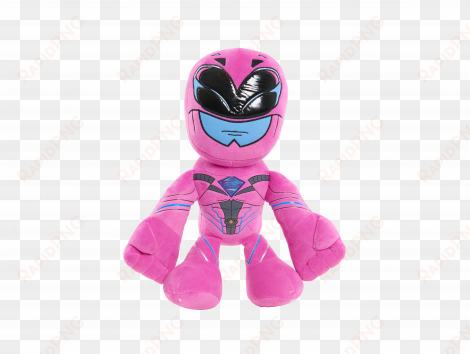 power rangers movie large plush - power rangers movie stuffed figure - pink