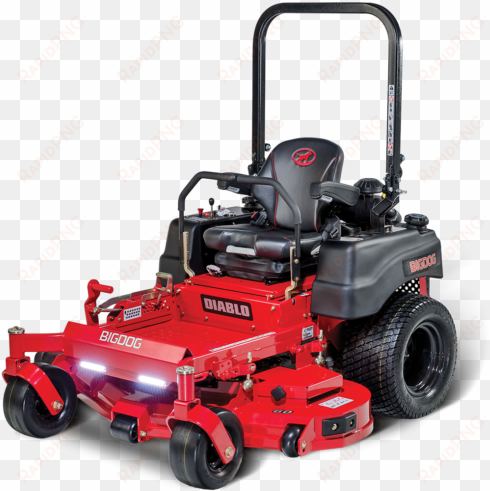 powered with the kawasaki fx engine or the kohler efis - big dog lawn mower