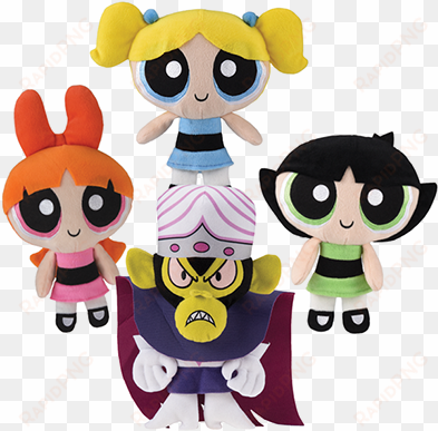 powerpuff girls assortment - powerpuff girls plush png