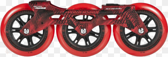 powerslide megacruiser red frame set