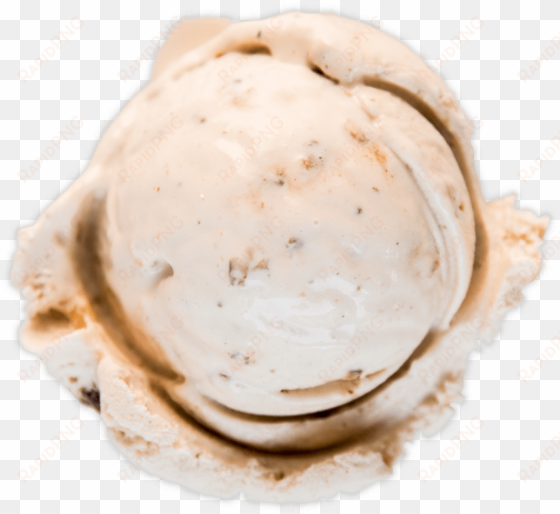 pralines and cream - pralien ice cream scoop png