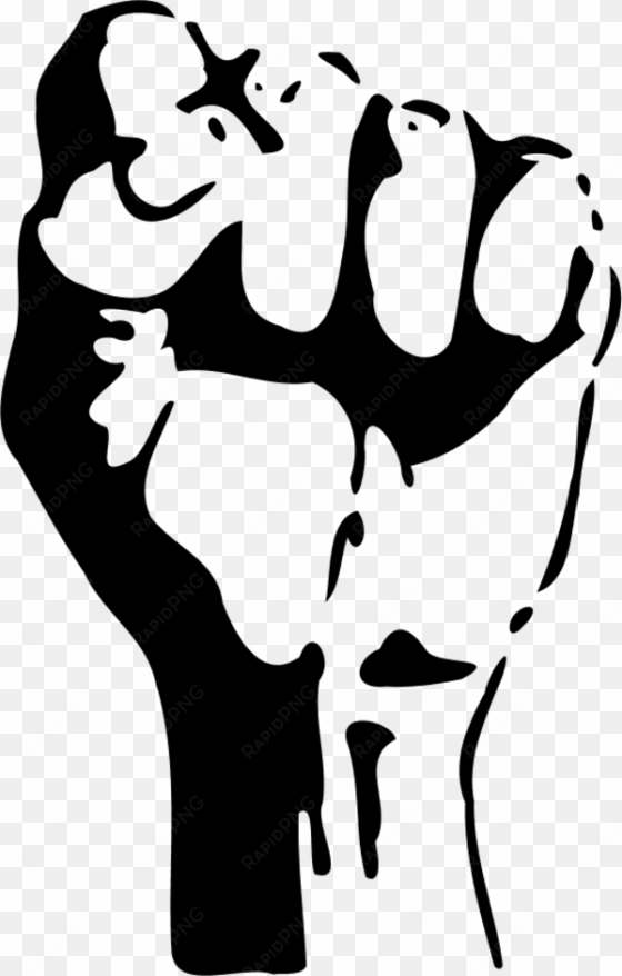 prayer - raised fist png