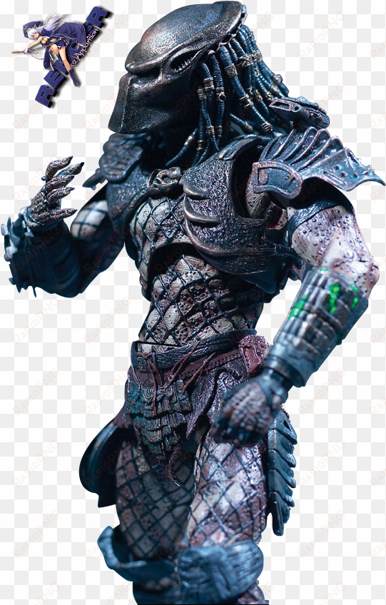 predator png - predator the hunter action figure movie maniacs series