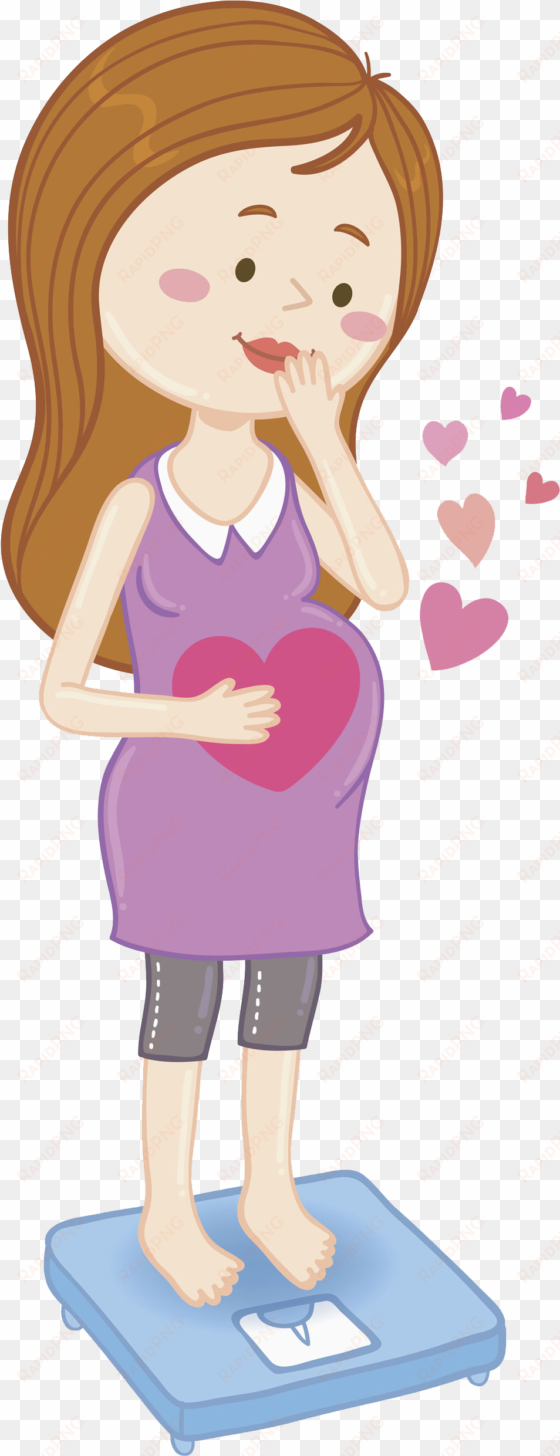 pregnancy drawing woman dessin animxe9 fetus - mujer embarazada dibujo animado