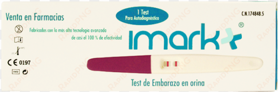 pregnancy test imark - label
