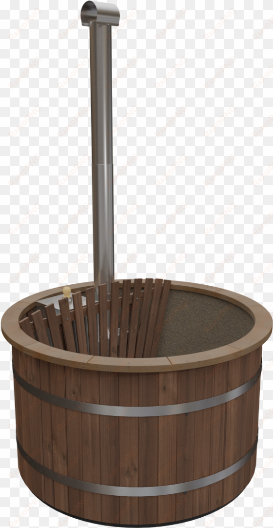 premium intern beige thermowood woody 296 1 - hot tub