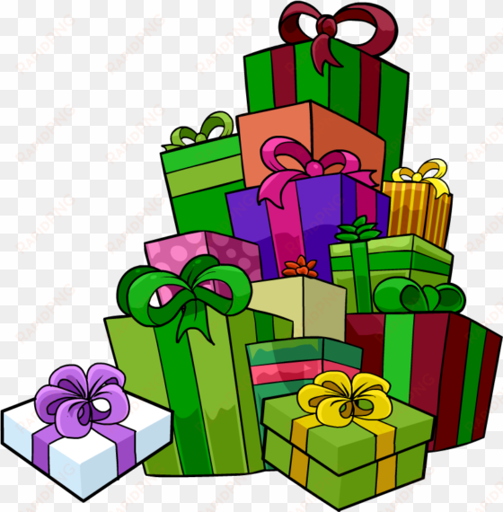 presents - monton de regalos png