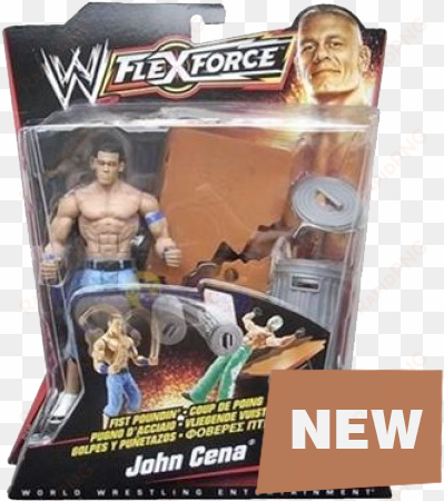 prev - mattel wwe flexforce fist poundin john cena