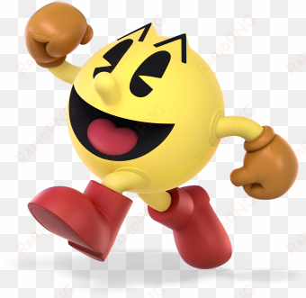 preview art - super smash bros ultimate pac man